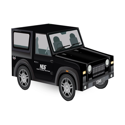 Large Black Thar SUV Box | Pack of 10 | Plain or Add Your Logo and Name | Great for Giveaway
